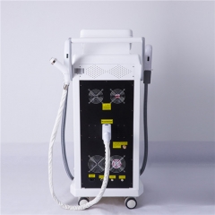 Multifunctional IPL OPT SHR+RF+Nd yag Q-switch laser for hair removal machine